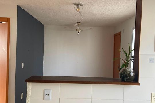 Sala de apartamento para alugar com 2 quartos, 44m² em São José, Canoas