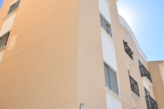 Fachada do Prédio de apartamento para alugar com 2 quartos, 50m² em Recanto Quarto Centenario, Jundiaí