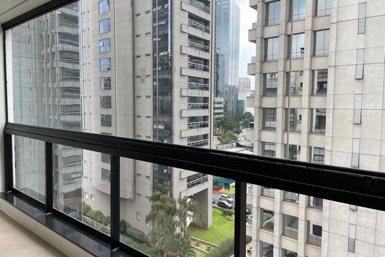 Varanda de apartamento à venda com 1 quarto, 63m² em Vila Olímpia, São Paulo