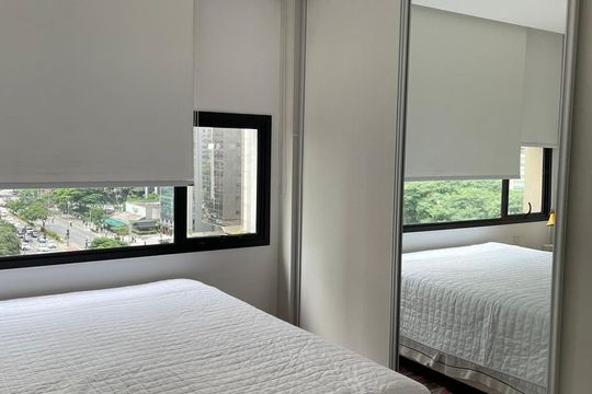 Quarto de apartamento à venda com 1 quarto, 63m² em Vila Olímpia, São Paulo