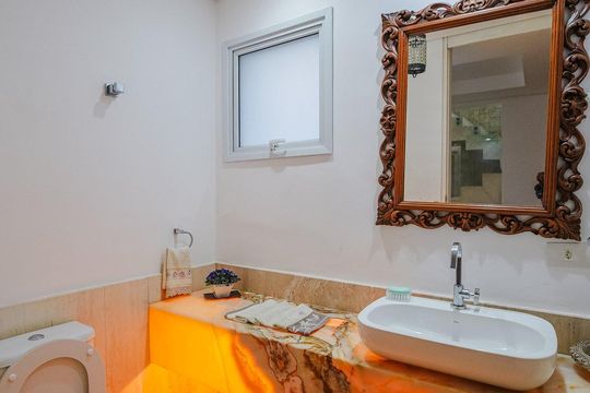 Banheiro de casa de condomínio à venda com 5 quartos, 616m² em Alphaville, Santana de Parnaíba