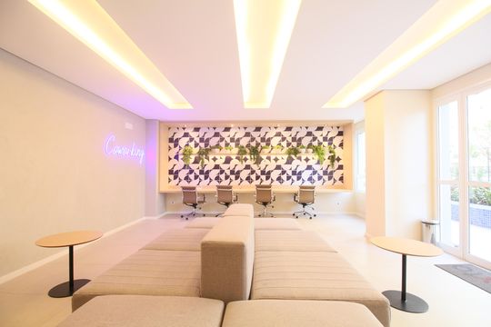 Área comum de apartamento à venda com 1 quarto, 35m² em Jardim Vazani, São Paulo