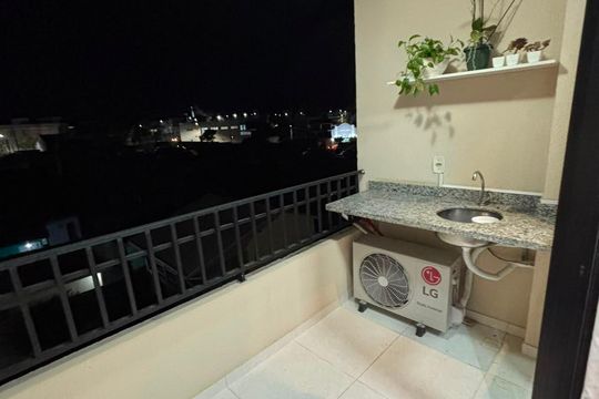 Varanda de apartamento para alugar com 2 quartos, 75m² em Jardim California, Jacareí