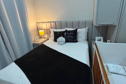 Quarto de apartamento para alugar com 2 quartos, 65m² em Jardim California, Jacareí