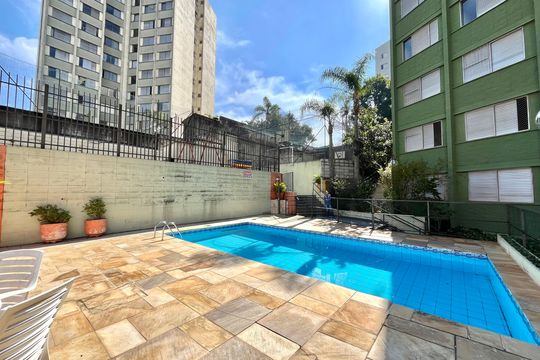 Área comum - Piscina de apartamento para alugar com 2 quartos, 60m² em Parque Jabaquara, São Paulo