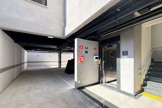 Área comum - entrada de apartamento à venda com 2 quartos, 46m² em Paulicéia, São Bernardo do Campo