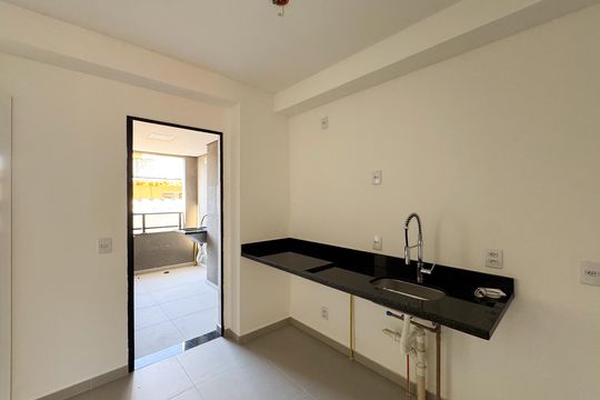 Cozinha de apartamento à venda com 2 quartos, 46m² em Paulicéia, São Bernardo do Campo