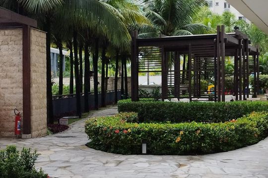 Área externa de apartamento à venda com 2 quartos, 68m² em Barra Olímpica, Rio de Janeiro