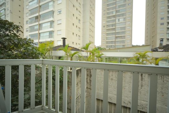 Varanda da Suíte  de apartamento à venda com 2 quartos, 132m² em Jardim Portugal, São Bernardo do Campo