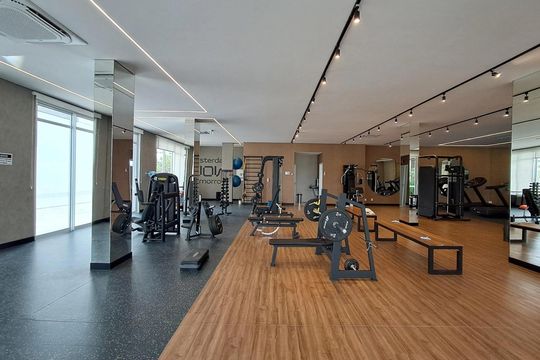 Área comum - Academia de apartamento à venda com 3 quartos, 127m² em Vila Anastácio, São Paulo