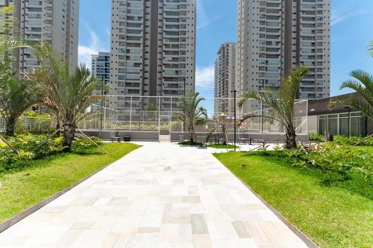 Área comum de apartamento à venda com 3 quartos, 127m² em Vila Anastácio, São Paulo