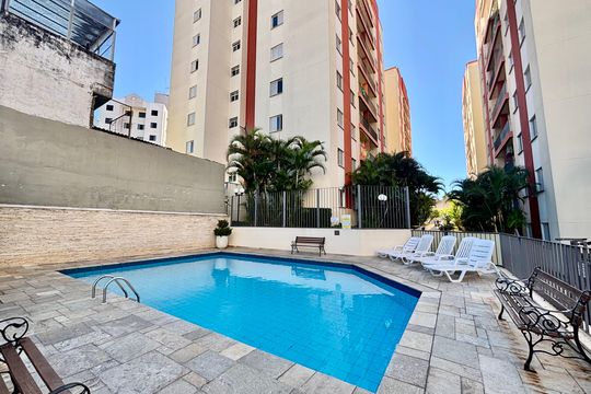 Área comum - Piscina de apartamento à venda com 3 quartos, 65m² em Vila Araguaia, São Paulo