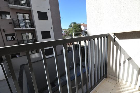 Sacada da Sala de apartamento à venda com 2 quartos, 42m² em Horto Florestal, São Paulo