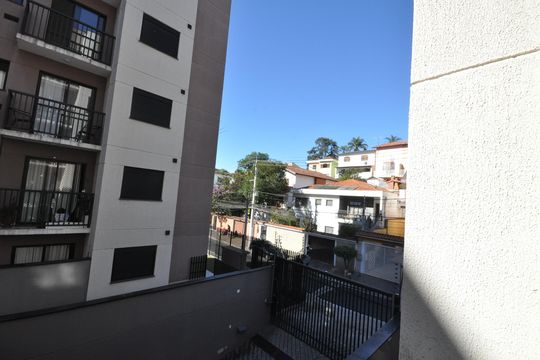 Vista da Sacada da Sala de apartamento à venda com 2 quartos, 42m² em Horto Florestal, São Paulo