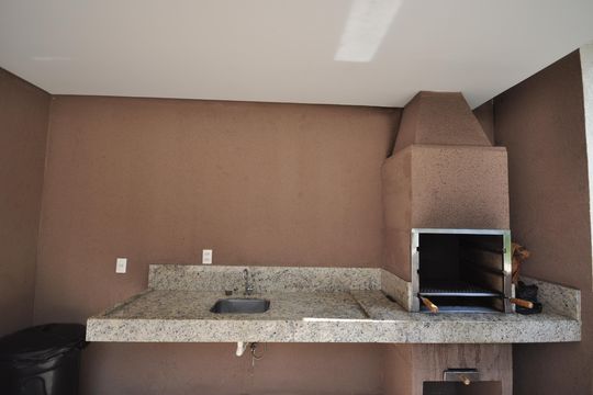 Área comum - Churrasqueira de apartamento à venda com 2 quartos, 42m² em Horto Florestal, São Paulo