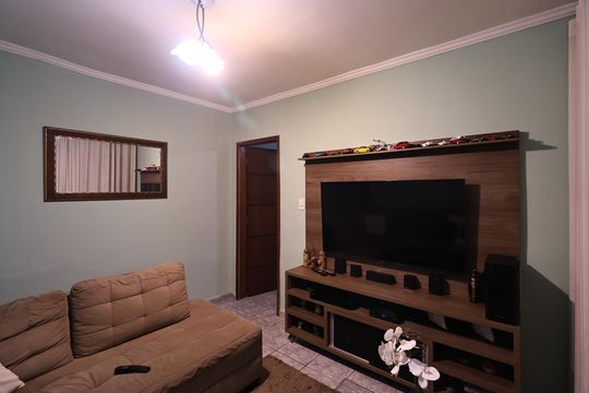 Sala de casa à venda com 2 quartos, 150m² em Vila Progresso, Santo André