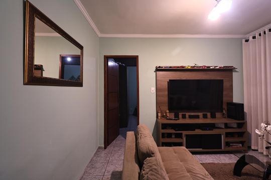 Sala de casa à venda com 2 quartos, 150m² em Vila Progresso, Santo André