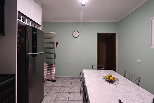 Cozinha de casa à venda com 2 quartos, 150m² em Vila Progresso, Santo André