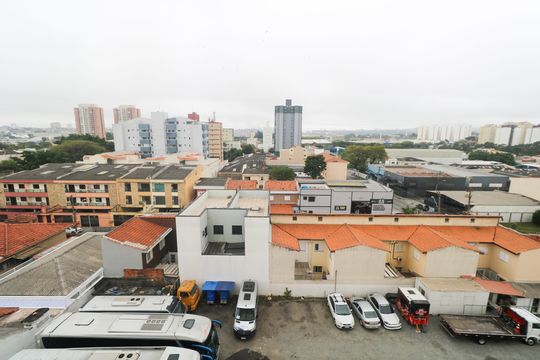 Vista da Área de Serviço de apartamento à venda com 2 quartos, 53m² em Vila Homero Thon, Santo André