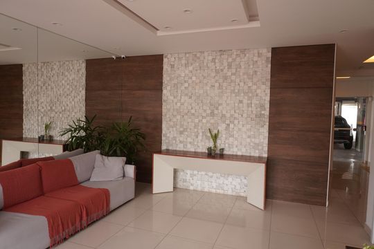 Área comum - Hall entrada de apartamento para alugar com 1 quarto, 58m² em Centro, São Carlos