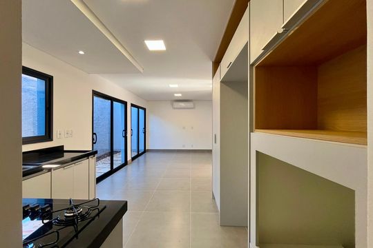 Cozinha de casa de condomínio para alugar com 3 quartos, 168m² em Chácara Primavera, Campinas