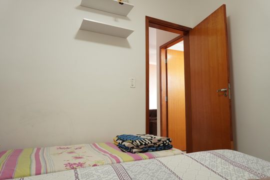 Quarto 2 de apartamento para alugar com 2 quartos, 58m² em Centro, São Carlos