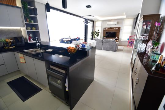 Cozinha de casa à venda com 4 quartos, 300m² em Parque Alto Taquaral, Campinas