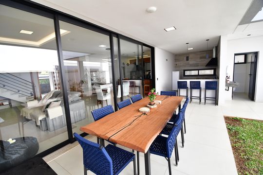 Varanda gourmet de casa à venda com 4 quartos, 300m² em Parque Alto Taquaral, Campinas