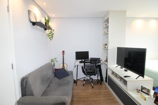 Sala de apartamento para alugar com 1 quarto, 24m² em Vila Campanela, São Paulo