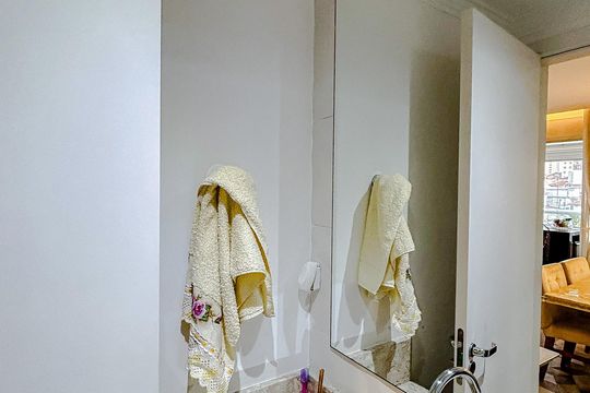 Lavabo de apartamento à venda com 2 quartos, 90m² em Vila Carrão, São Paulo