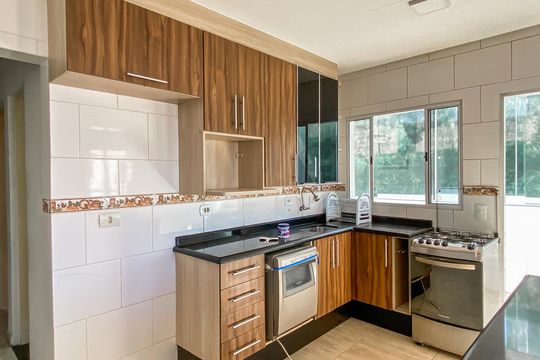 Cozinha  de casa para alugar com 2 quartos, 90m² em Vila Ré, São Paulo