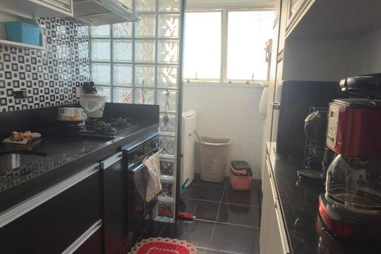 Cozinha de apartamento à venda com 3 quartos, 68m² em Planalto, São Bernardo do Campo