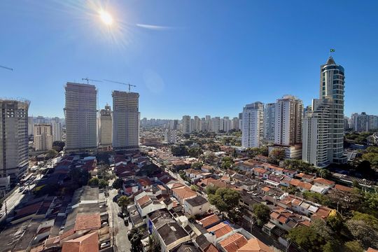 Vista  de apartamento à venda com 1 quarto, 67m² em Brooklin, São Paulo