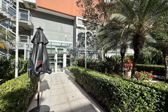 Fachada  de apartamento à venda com 1 quarto, 67m² em Brooklin, São Paulo