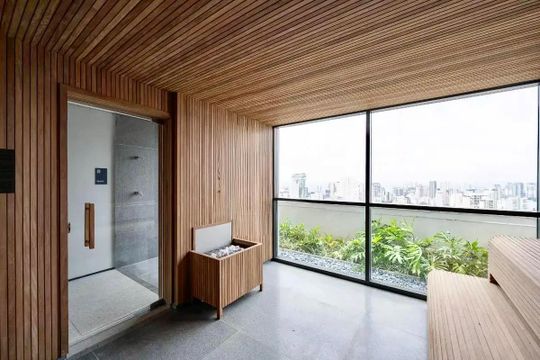Área comum de kitnet/studio à venda com 1 quarto, 30m² em Vila Clementino, São Paulo