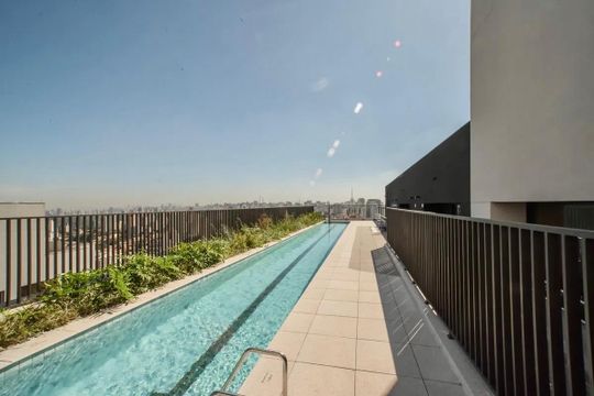 Área comum - Piscina de kitnet/studio à venda com 1 quarto, 30m² em Vila Clementino, São Paulo