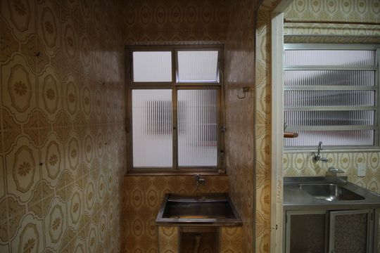 Área de Serviço de apartamento à venda com 2 quartos, 56m² em Navegantes, Porto Alegre