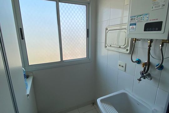 Área de serviço de apartamento à venda com 2 quartos, 65m² em Vila Industrial (Campinas), Campinas