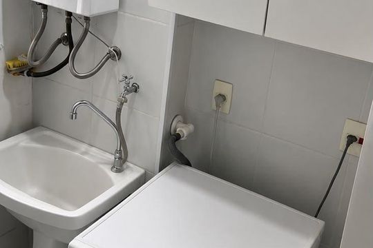 Área de Serviço de apartamento para alugar com 2 quartos, 84m² em Vila Andrade, São Paulo