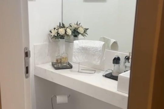 Banheiro de apartamento para alugar com 2 quartos, 84m² em Vila Andrade, São Paulo