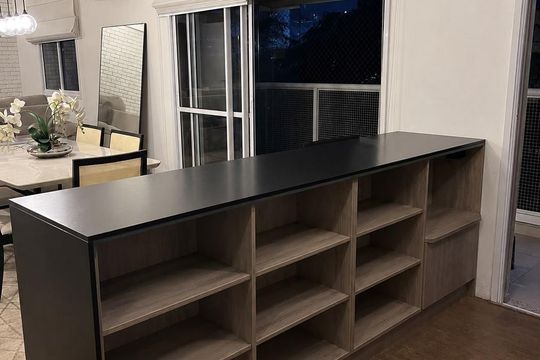 Cozinha de apartamento para alugar com 2 quartos, 84m² em Vila Andrade, São Paulo