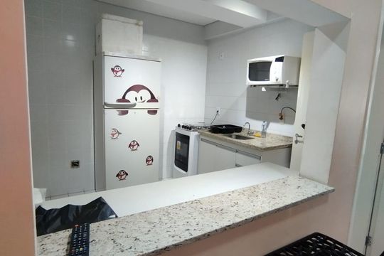 Cozinha de apartamento para alugar com 2 quartos, 56m² em Jardim Esmeralda, São Paulo