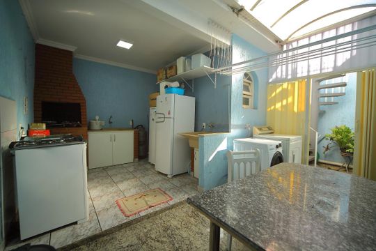 Área de Serviço de casa à venda com 3 quartos, 221m² em Vila Jordanopolis, São Bernardo do Campo