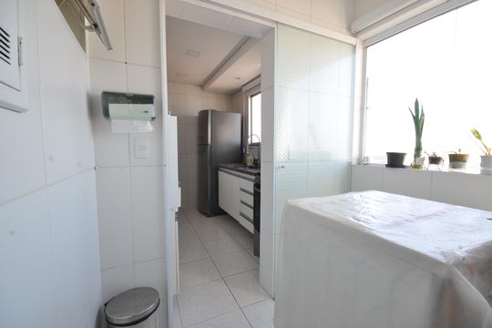 Área de Serviço de apartamento para alugar com 2 quartos, 65m² em Vila Guilherme, São Paulo