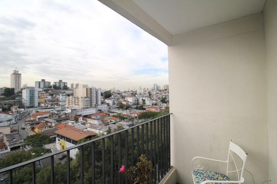 Sala - Varanda de apartamento para alugar com 3 quartos, 70m² em Jardim Paraíso, São Paulo