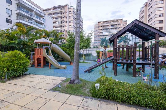 Área comum de apartamento à venda com 4 quartos, 86m² em Recreio dos Bandeirantes, Rio de Janeiro