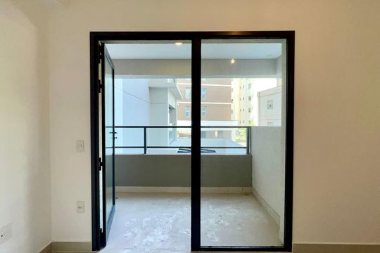 Varanda de kitnet/studio para alugar com 1 quarto, 28m² em Perdizes, São Paulo