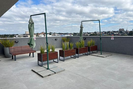 Área comum de kitnet/studio à venda com 1 quarto, 17m² em Rebouças, Curitiba