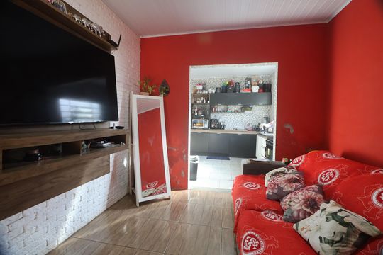 Sala de casa à venda com 3 quartos, 150m² em Guajuviras, Canoas