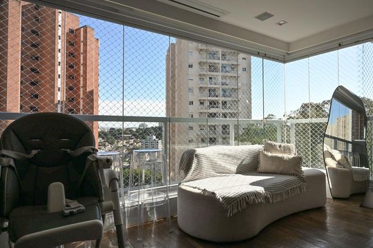 Varanda de apartamento à venda com 2 quartos, 110m² em Vila Suzana, São Paulo